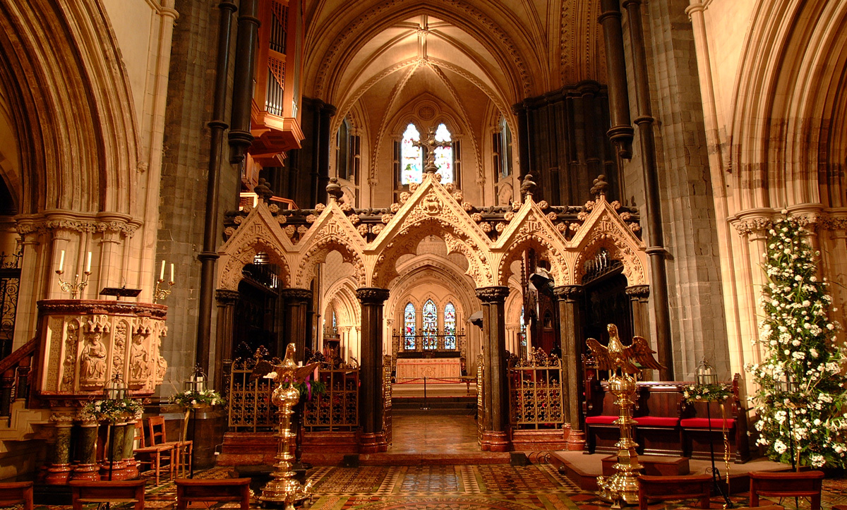 The altar at Christ Church Cathedral