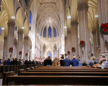 Mass at St.Patrick's Cathedral